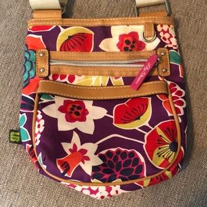 VGUC Small Lily Bloom Floral Crossbody
